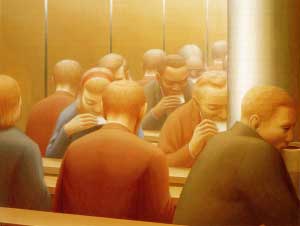 George Tooker - Lunch