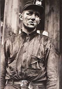Miner at Dougherty's min, Near Falls Creek, Pennsylvania - Jack Delano